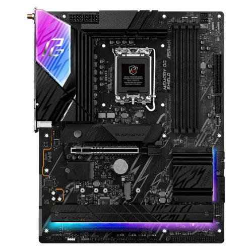 Asrock B860 LIGHTNING WIFI, Intel B860, 1851, ATX, 4 DDR5, HDMI, DP, TB4, Wi-Fi 6E, 2.5G LAN, RGB, 4x M.2 Asrock B860 LIGHTNING WIFI, Intel B860, 1851, ATX, 4 DDR5, HDMI, DP, TB4, Wi-Fi 6E, 2.5G LAN, RGB, 4x M.2